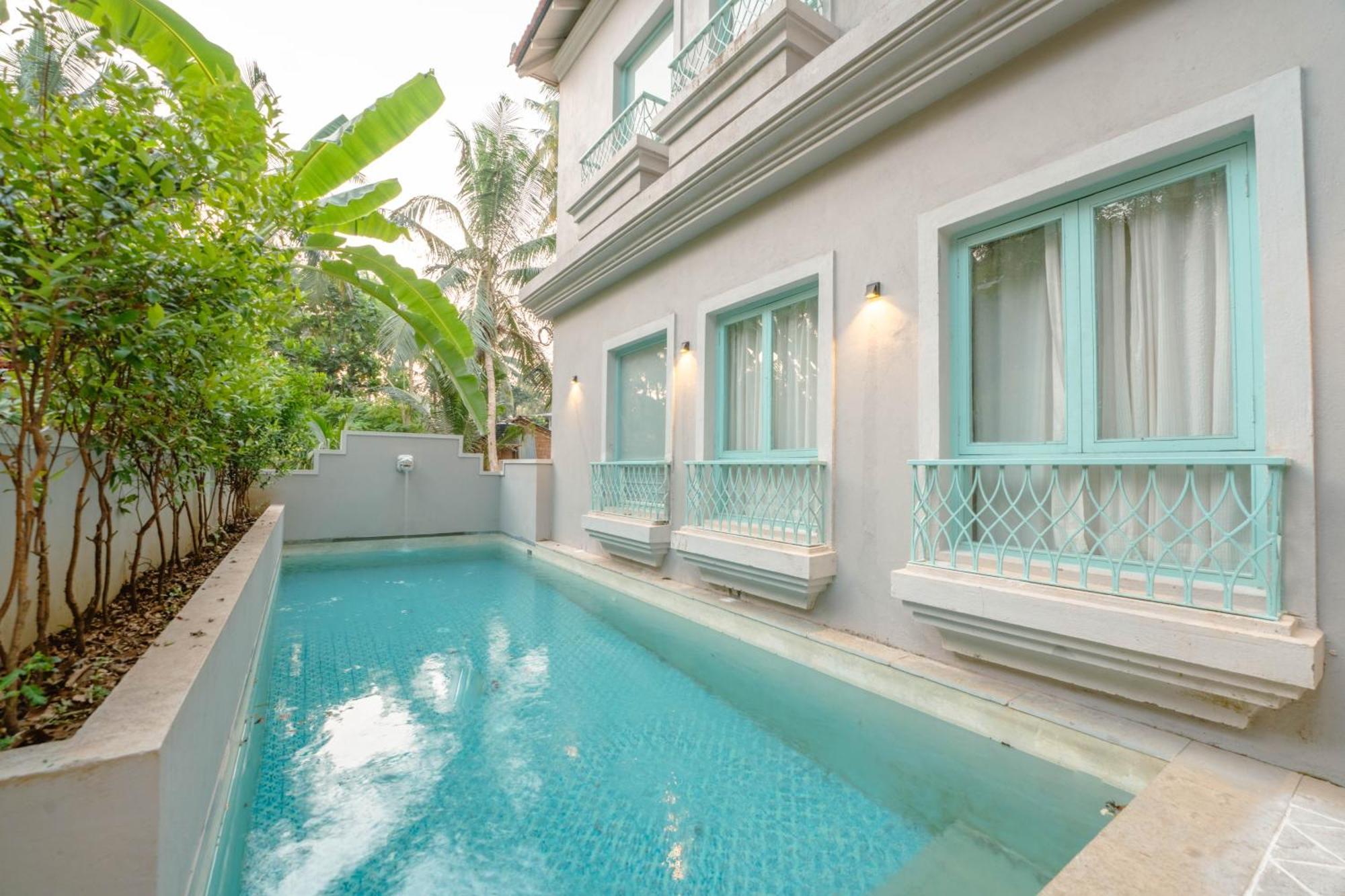 Barcelona Villas At Love Story Siolim- 3Bhk Private Pool Villas Экстерьер фото