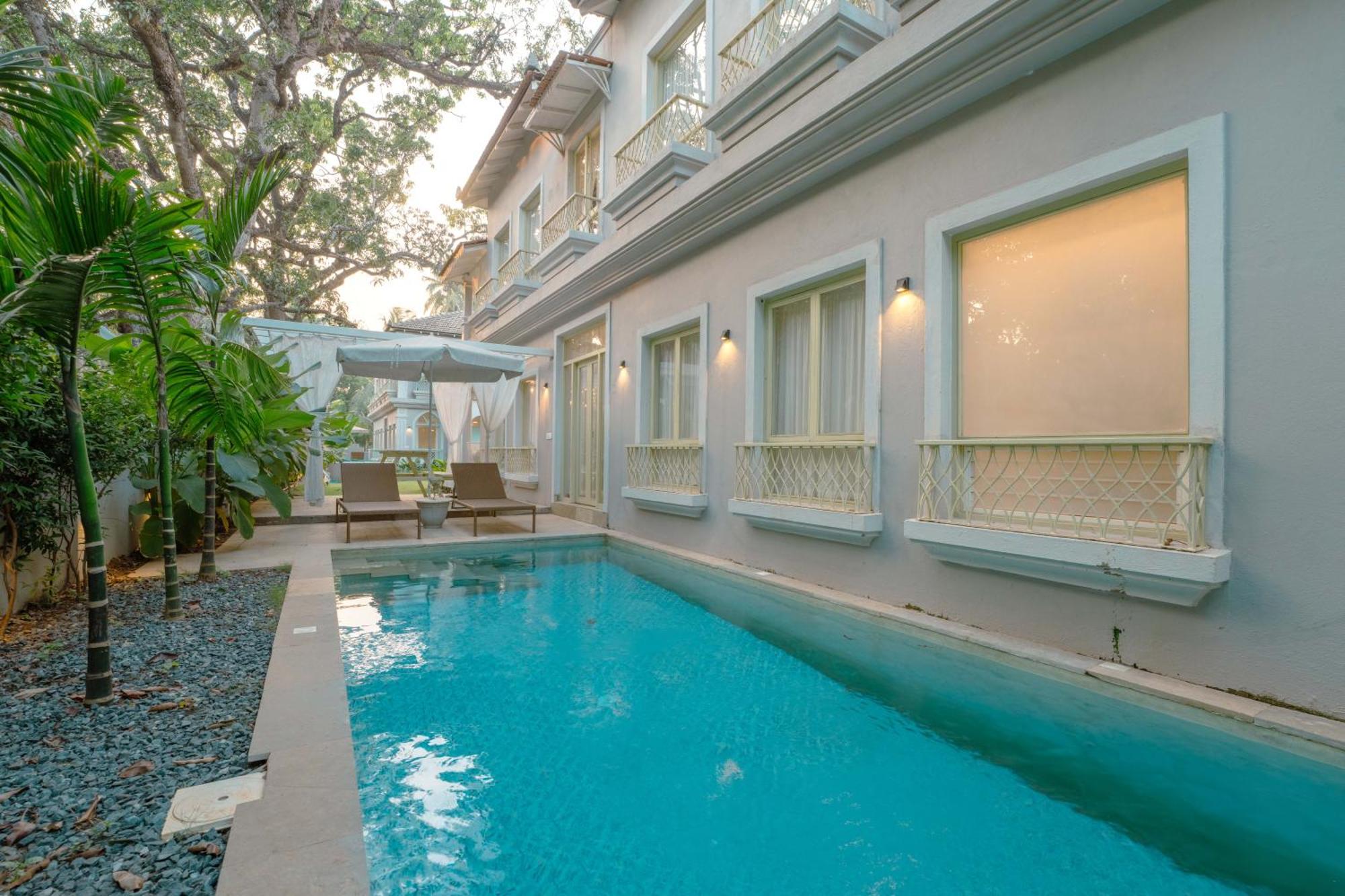 Barcelona Villas At Love Story Siolim- 3Bhk Private Pool Villas Экстерьер фото